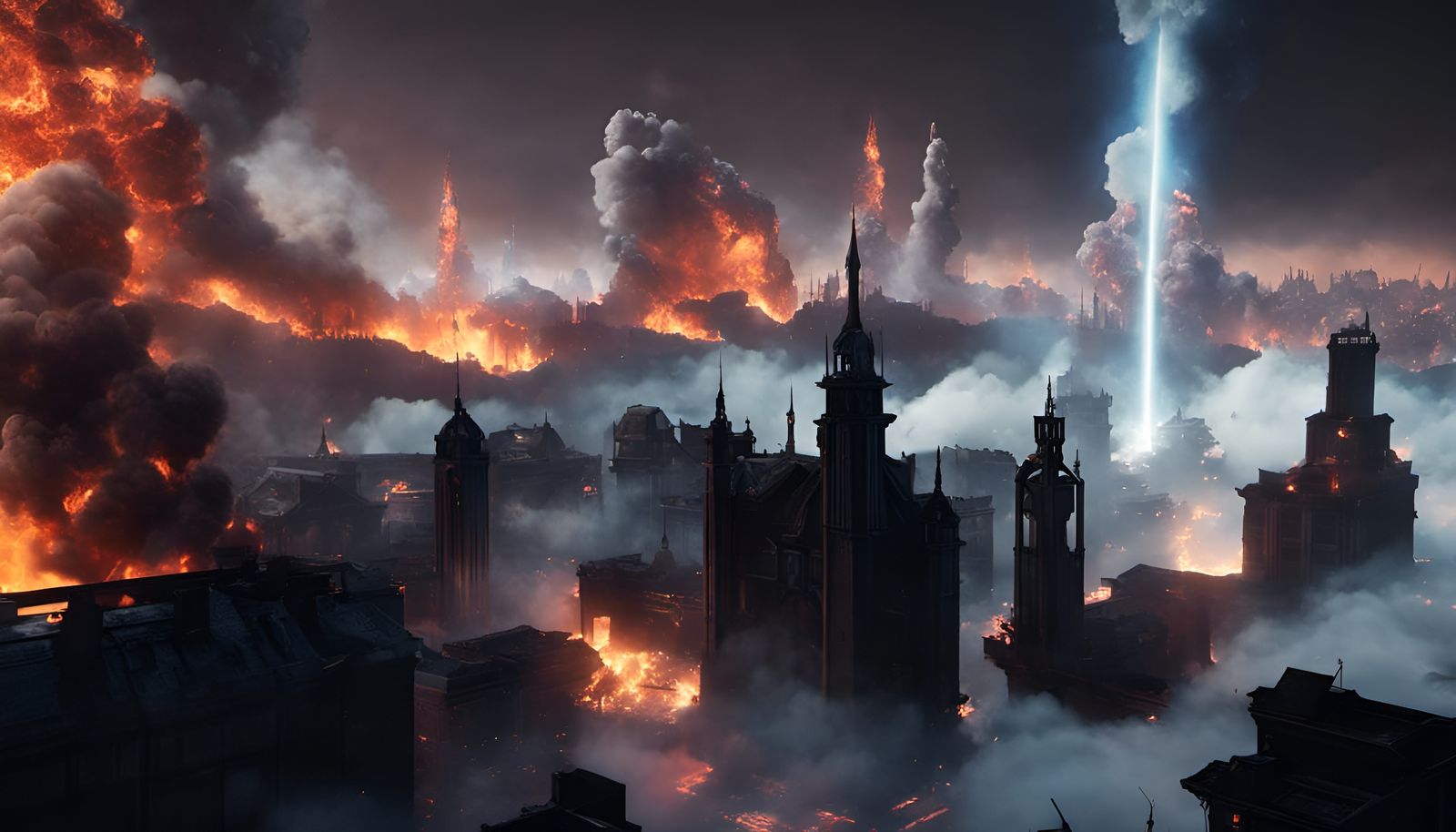 Epic Inferno in Stunning 8K Resolution