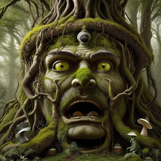 Ancient Stone Monument Unveils Whimsical Forest Secrets