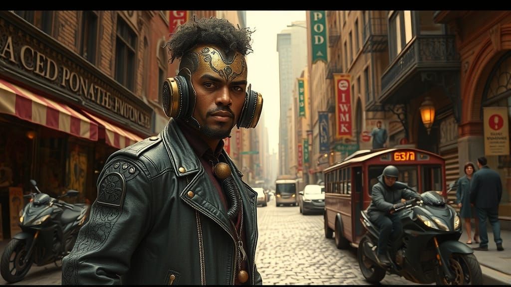 Steamcore Oliver Twist in Cybernetic Filigree