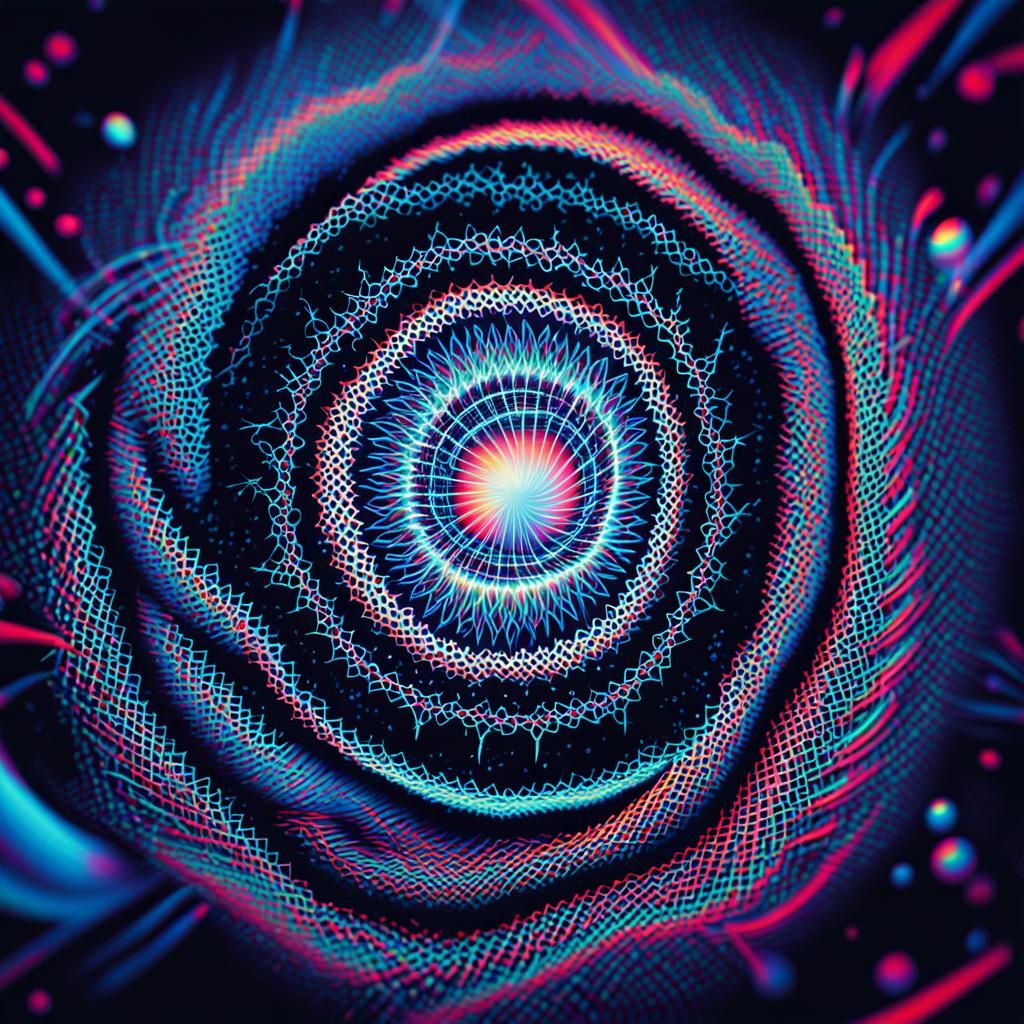 Ethereal Quantum Tapestry in Cinematic Splendor