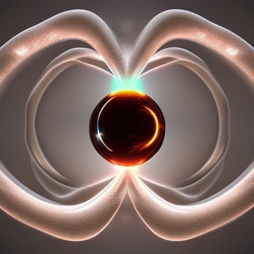 Perfect Ratio Hyper realistic beautiful glowing "SNAKE in an ORB" smoking with cosmic energy, cracked fractal effect, ph...