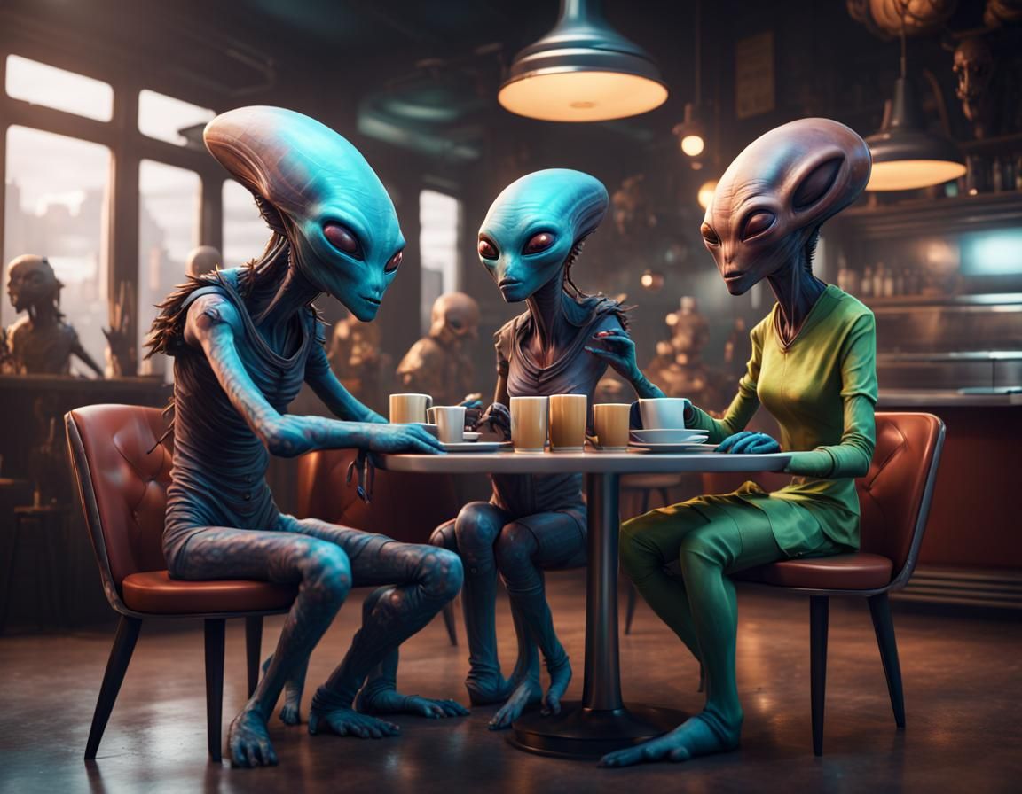 Alien Coffee Shop
