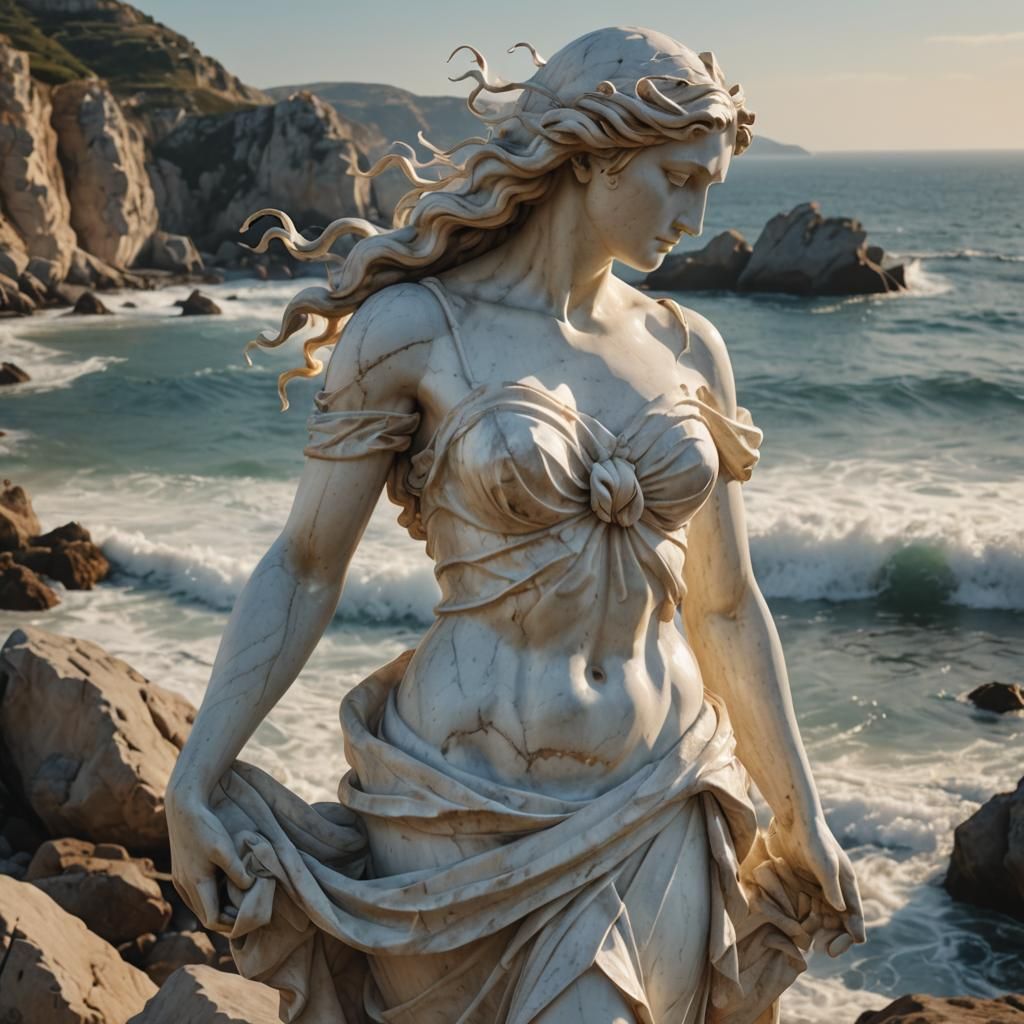 Ethereal Goddess of the Aegean