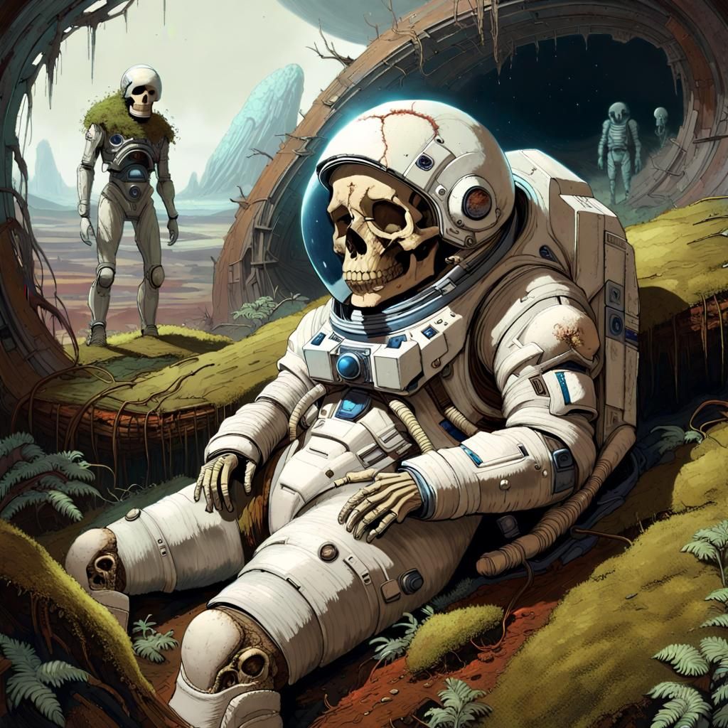 Apostate Astronaut in Ruins