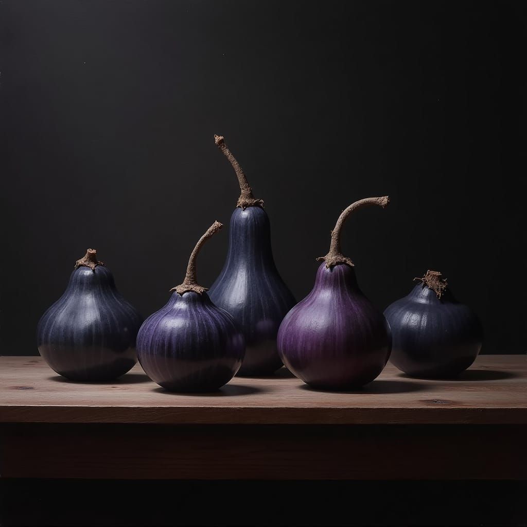 Dark Squashes in Sinister Arrangement