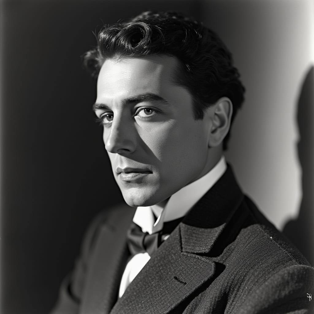 Rudolph Valentino (May 6, 1895 – August 23, 1926):  Italian ...