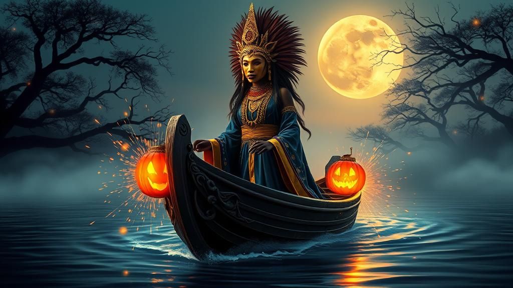 Sorceress of the Golden Moonlit River