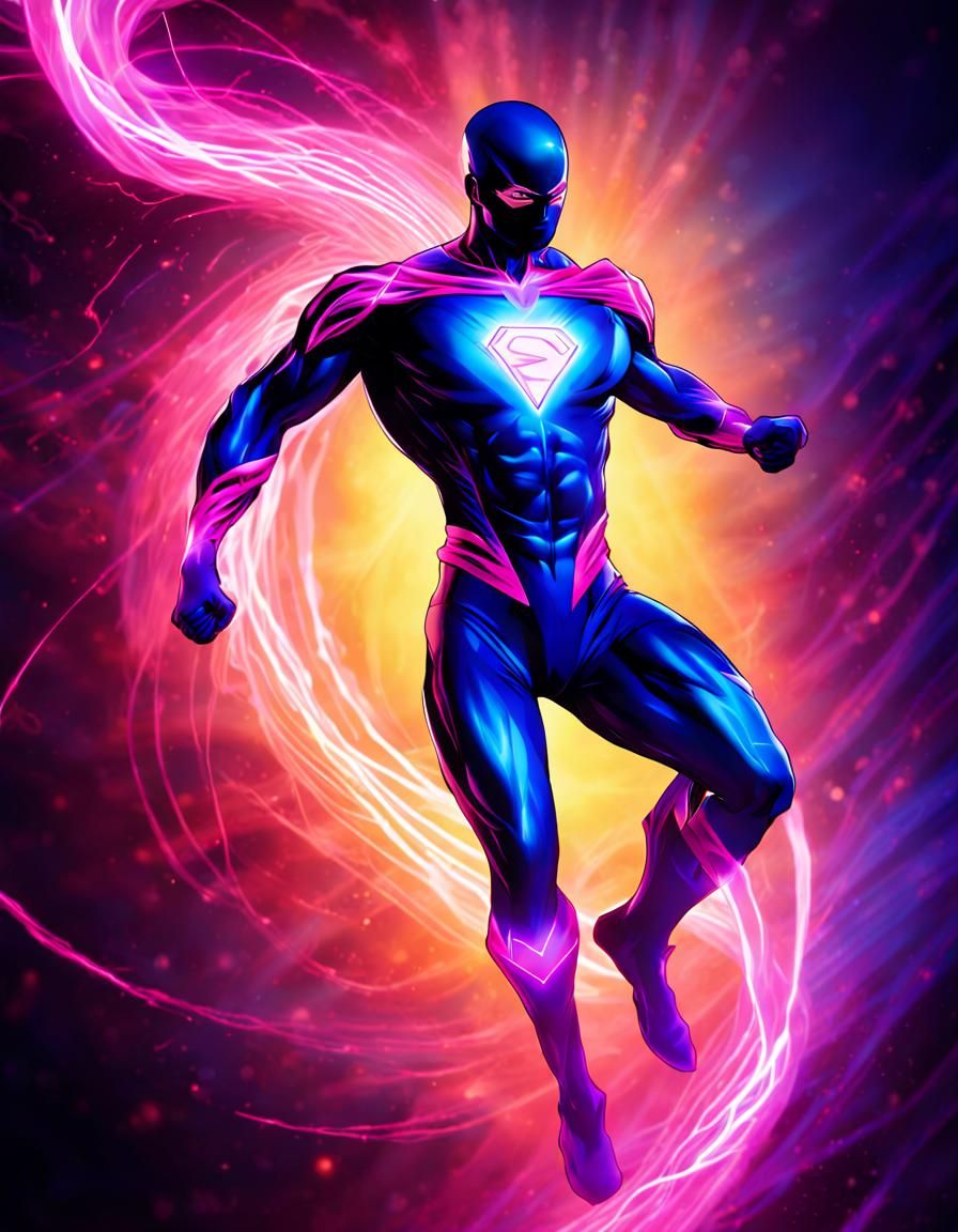 Superhero with Plasma Powers