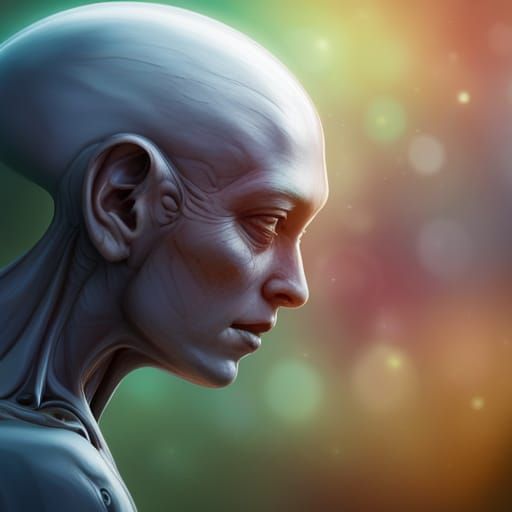 Surrealistic Portraits in Hyperrealistic Style