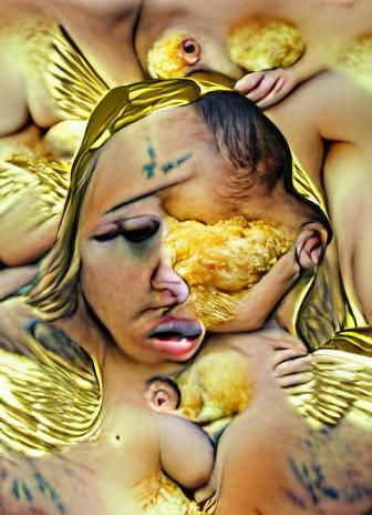 Golden Baroque Cityscape with Majestic Architecture