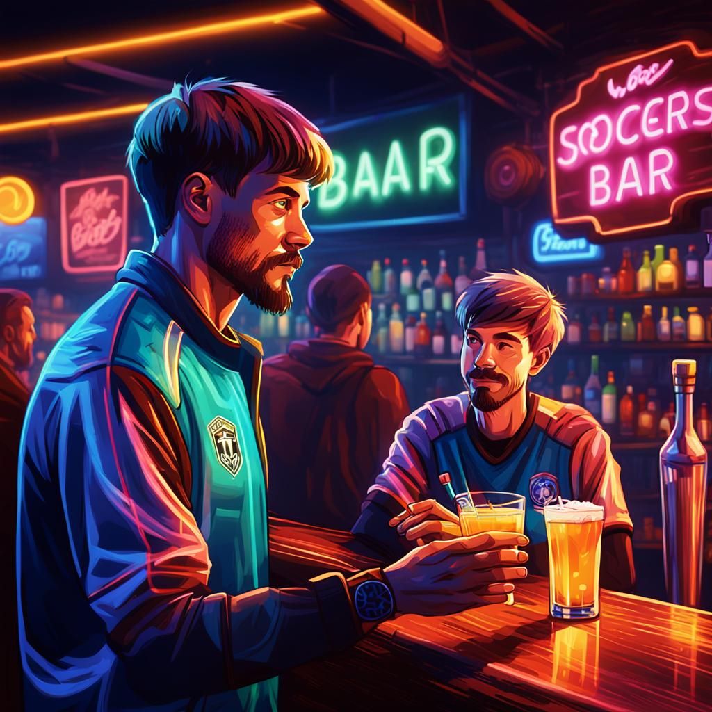 A soccer player with a mushroom haircut and a goatee, passin...