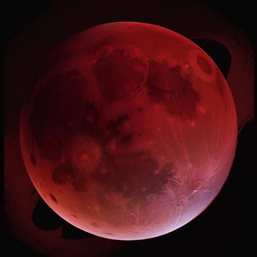 Blood Moon in Ultra HD 8K Resolution