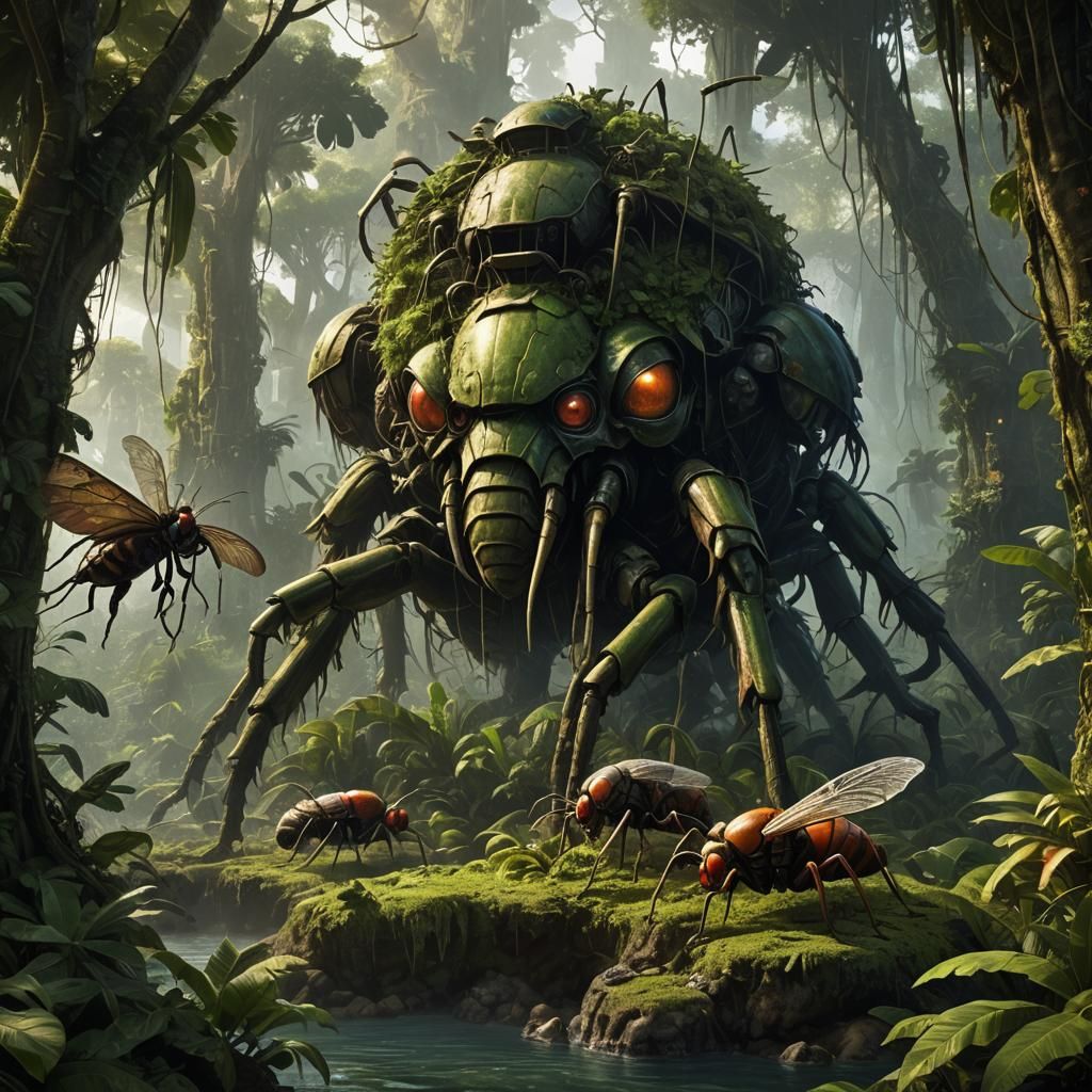 Tropical Island of Terrifying Giants