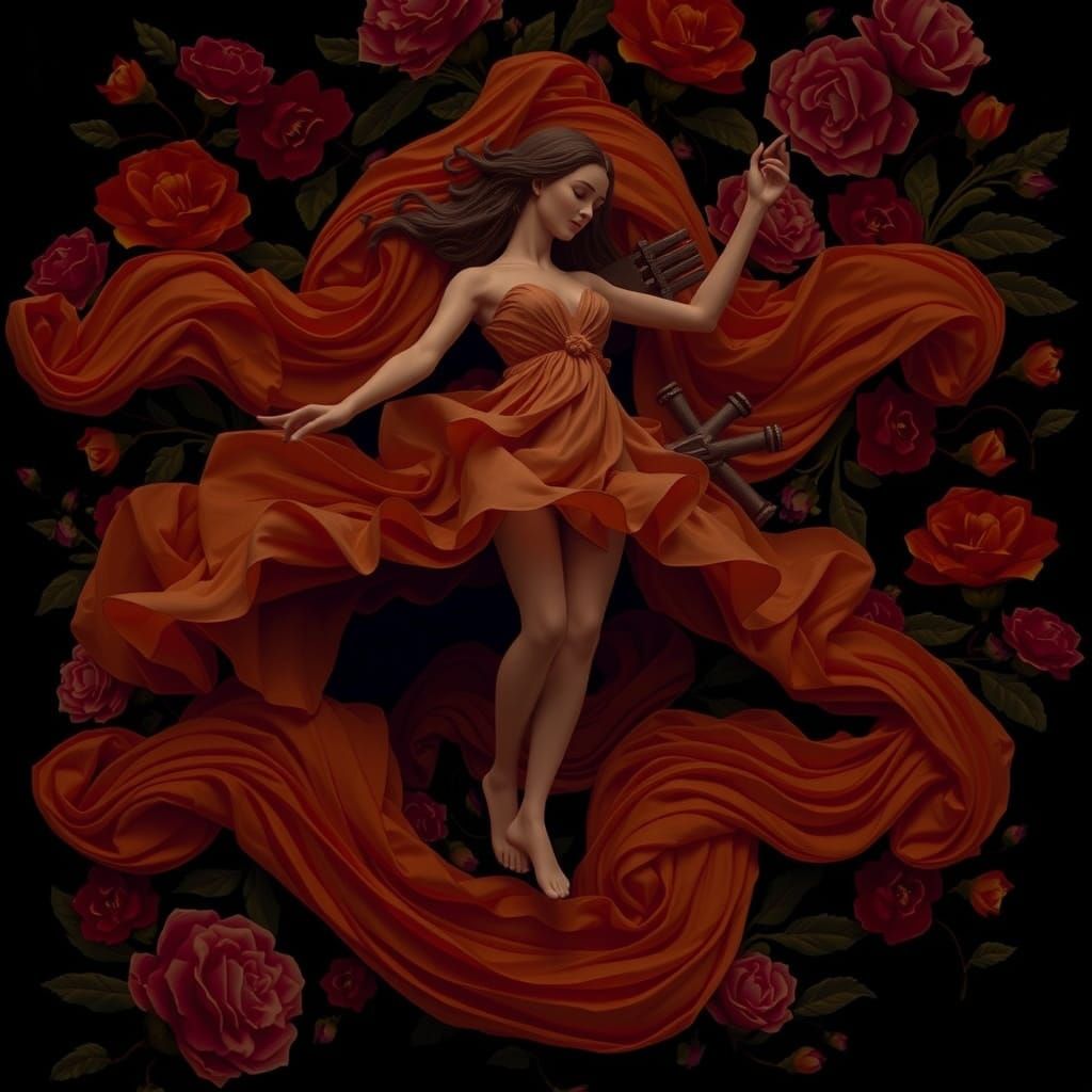 Expressive Sculpture of Foreshadowed Glory