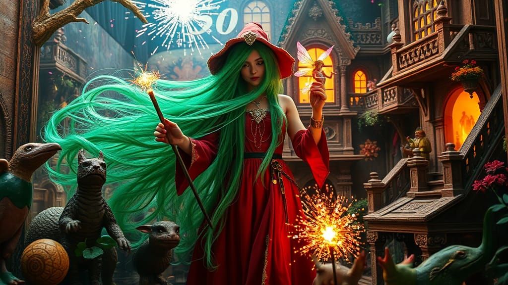 Stunning 8K Digital Artwork Celebrating Growth, Success, and...