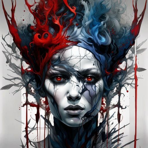 Gothic Dark Elf Queen