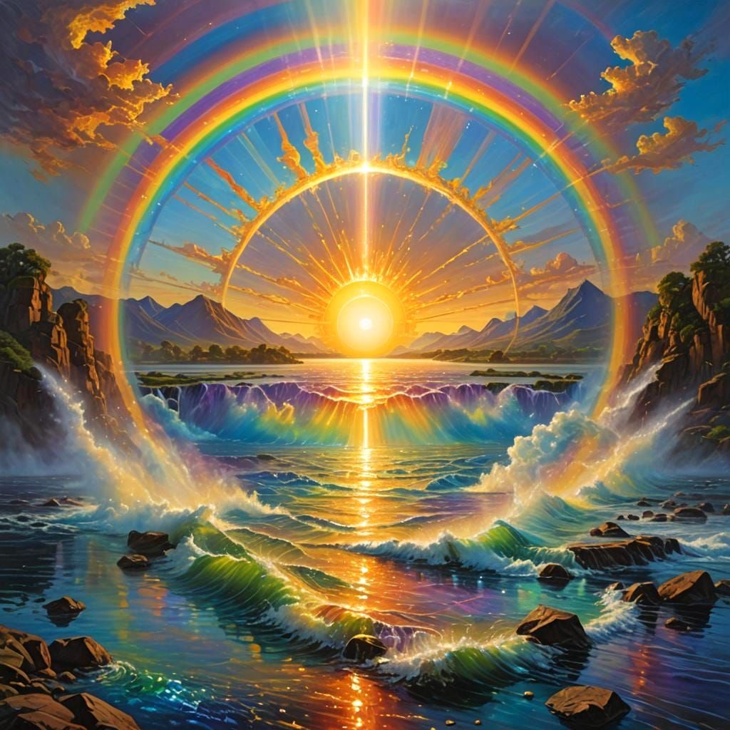 Cosmic Sunburst: Ancient Interdimensional Energy