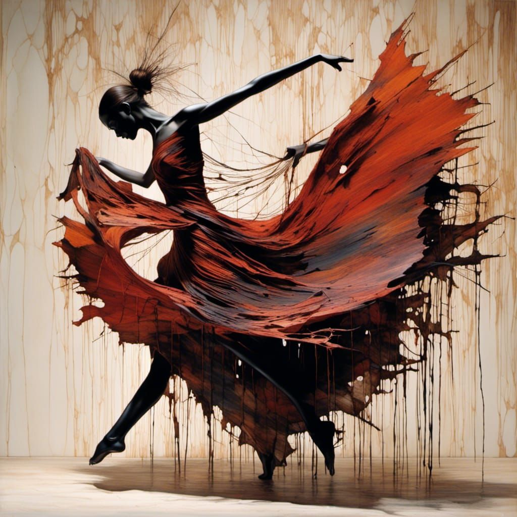 Ethereal Dance between Masculine and Feminine Sides of the P...