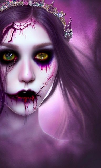 beautiful undead princess