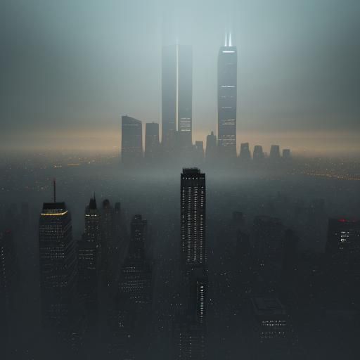 Ethereal New York Skyline 2024
