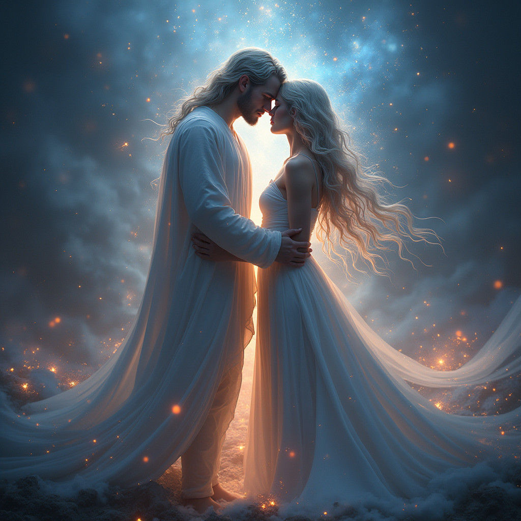 Ethereal Beings of Cosmic Passion