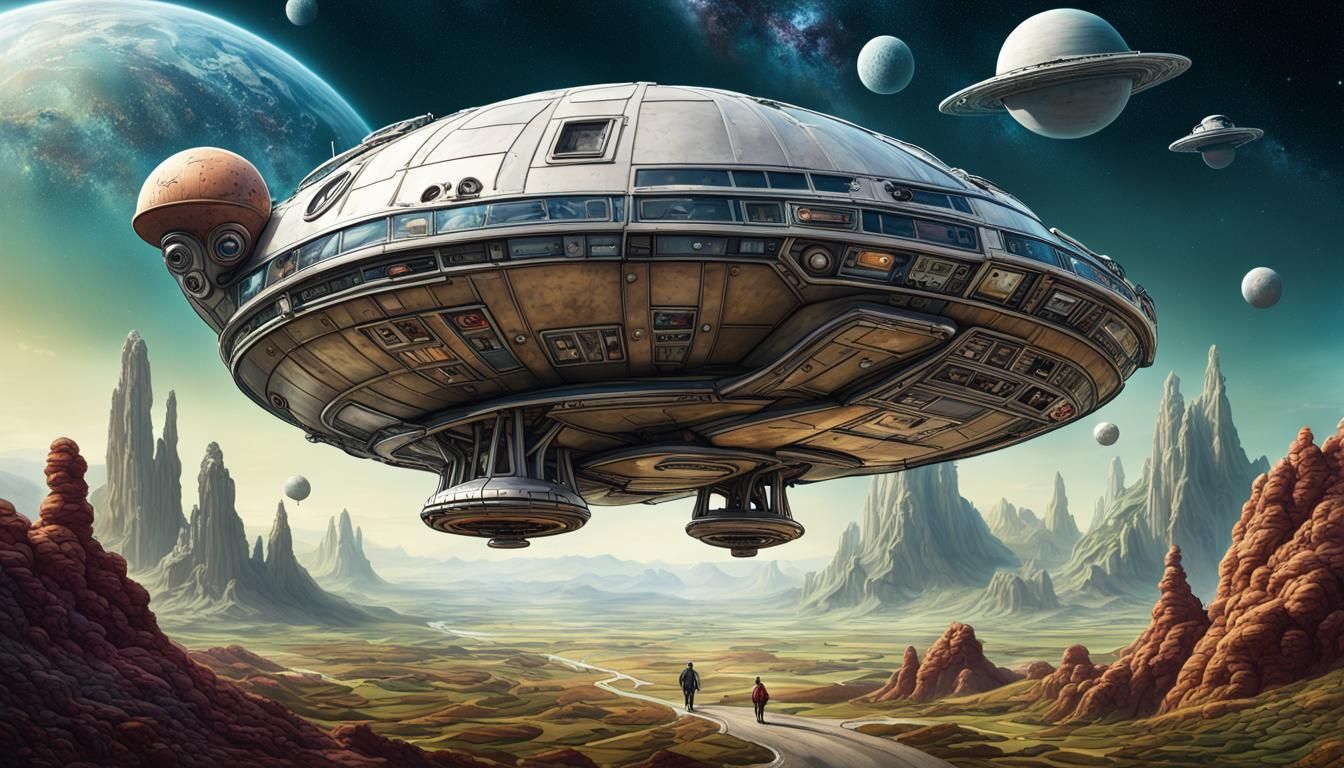Inspired by 'The Hitchhiker's Guide to the Galaxy'