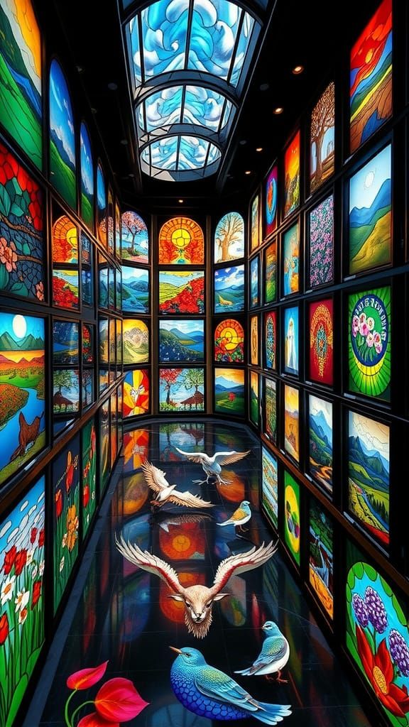 A gallery of hundreds of stunning images made of unique stai...