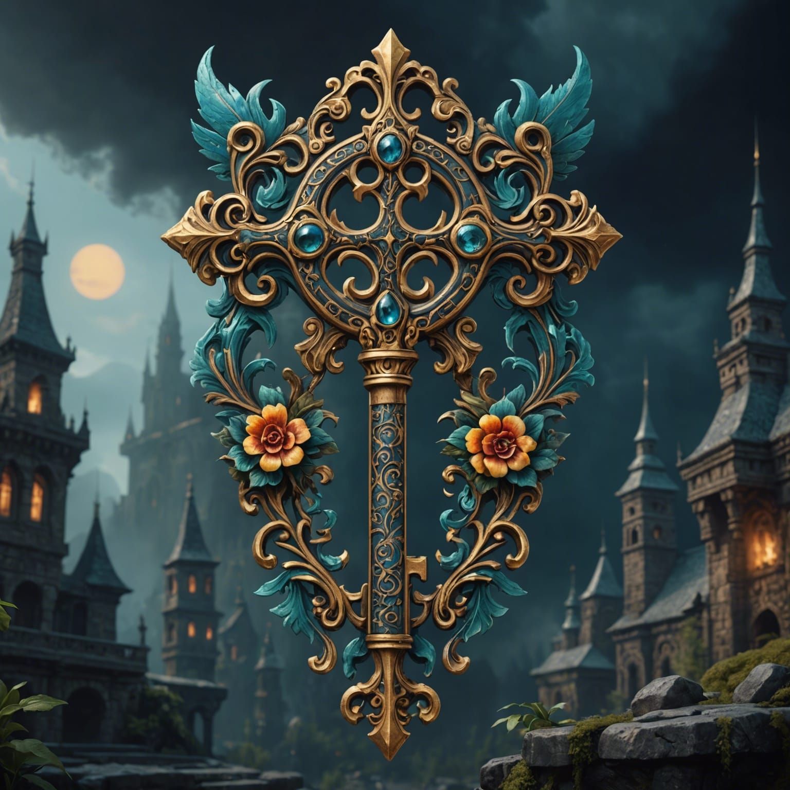 Ethereal Key in Fantastical Realms