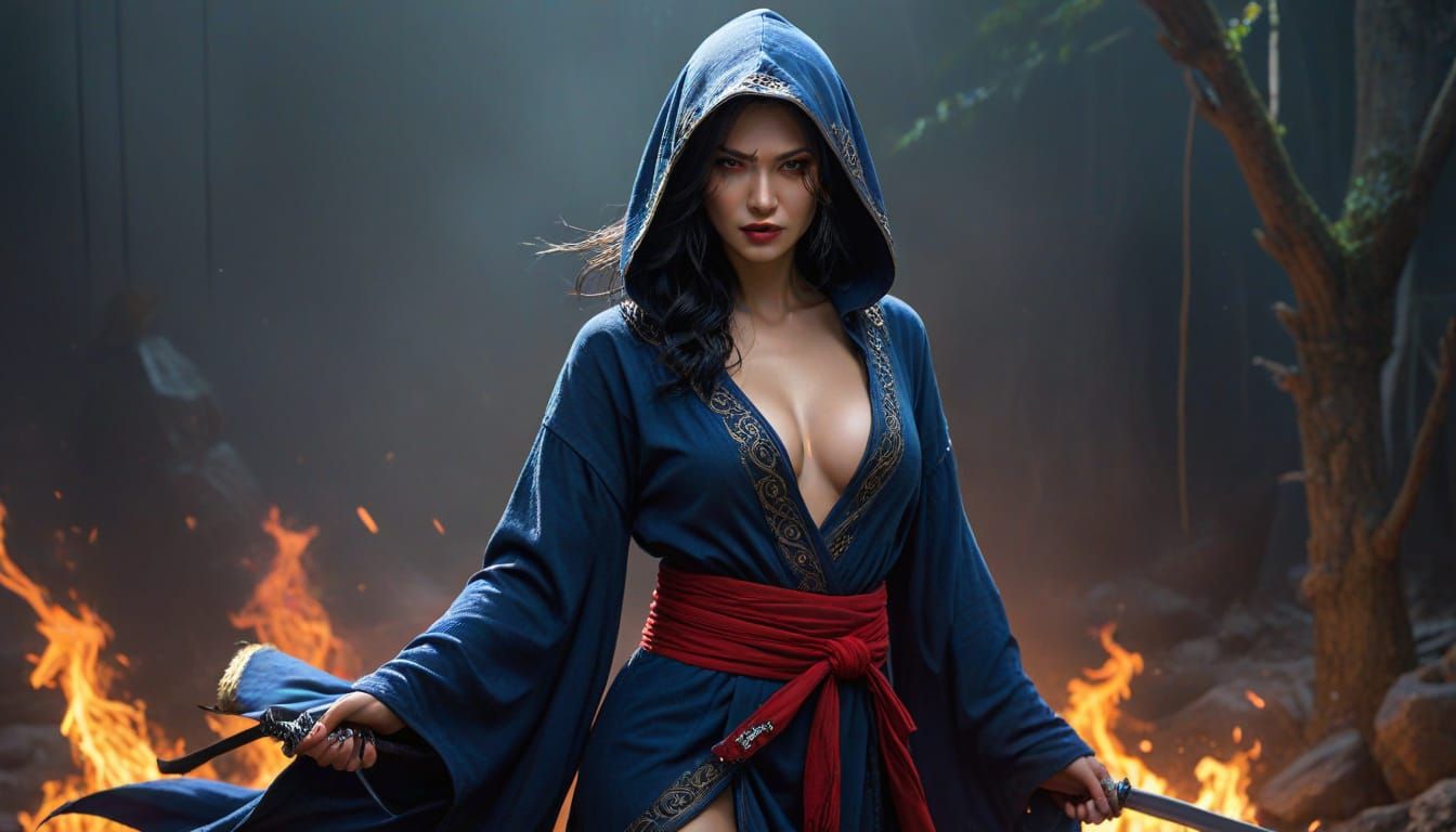 Sun Erniang: The Night Demoness, a Striking Bandit