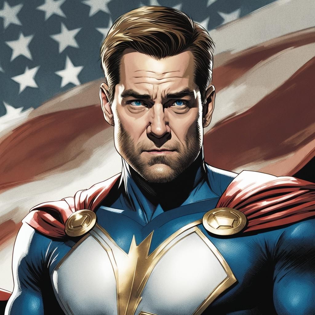 Authoritarian Superhero Homelander Dominates Washington D.C....