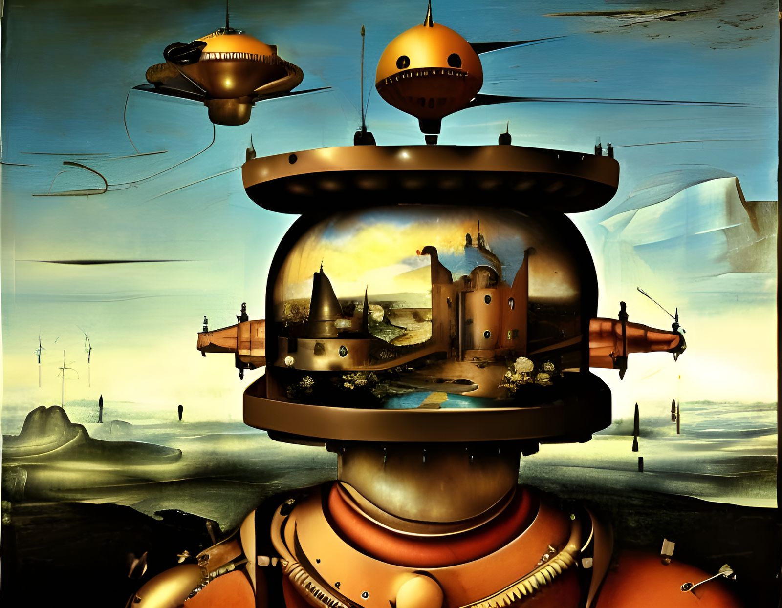 Alien-Humanoid from UFO
