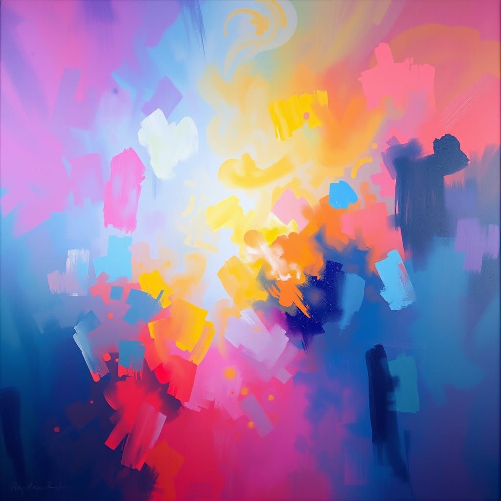 Ethereal Dreamscapes in Vibrant Hues