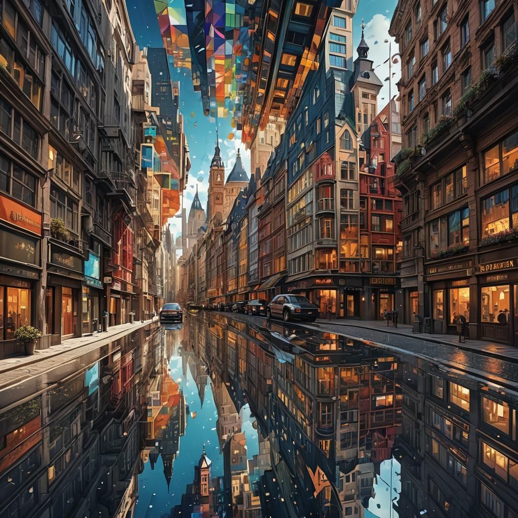 City of Mirrors Unfolds