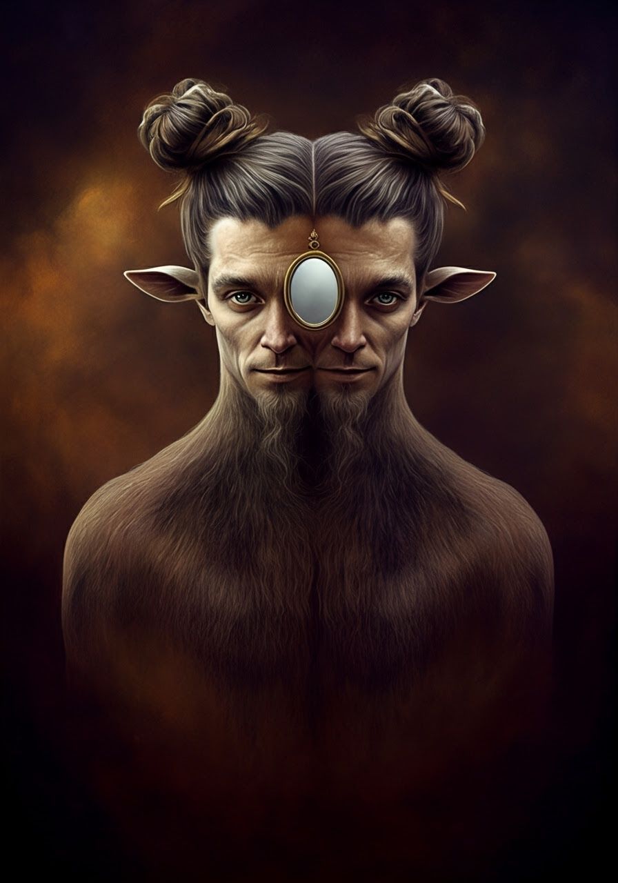 The Wearing of the Mirror-Buns