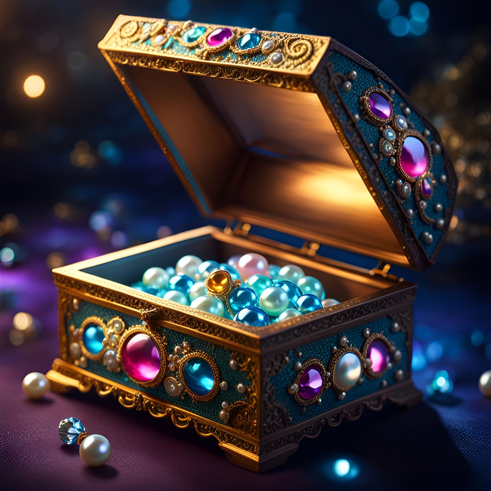 Enchanted Mosaic Treasure Revealed in Vibrant Colors
