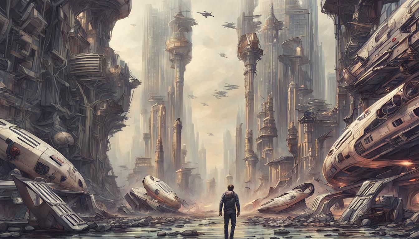 Epic futuristic masterpiece