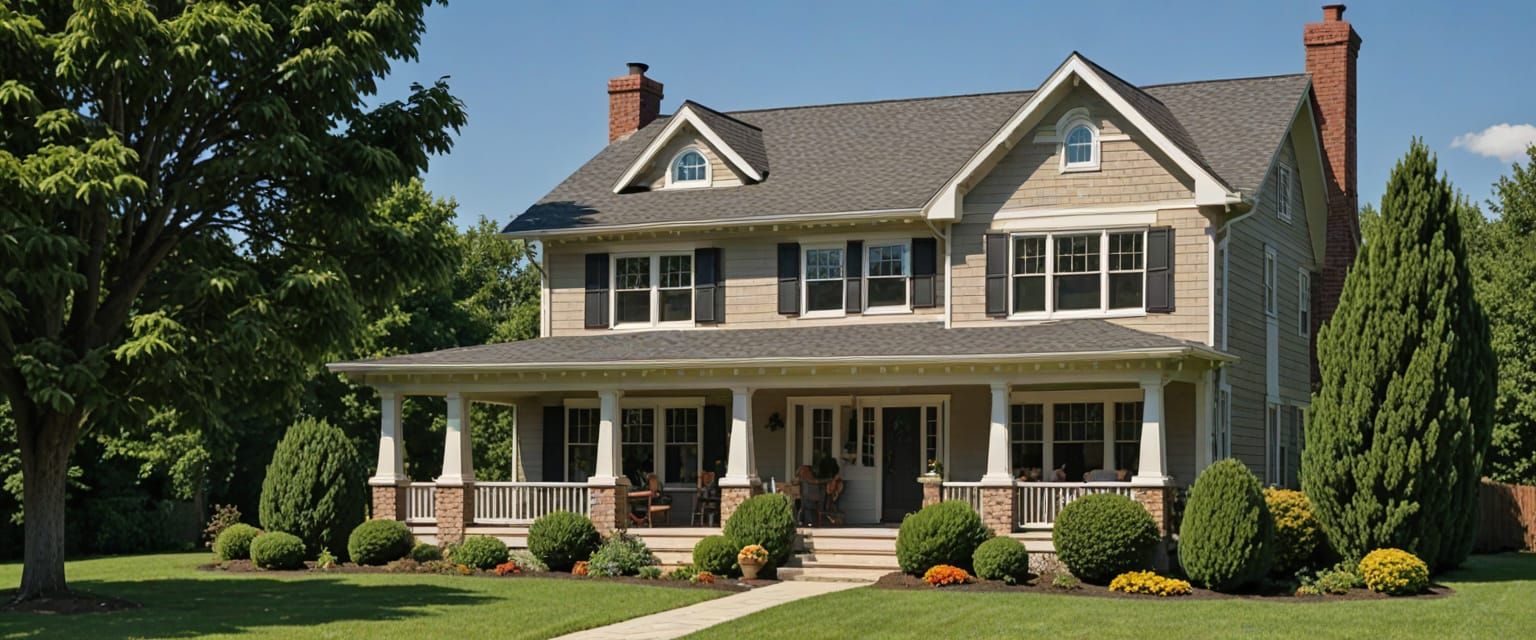 AI Generated Image of a House