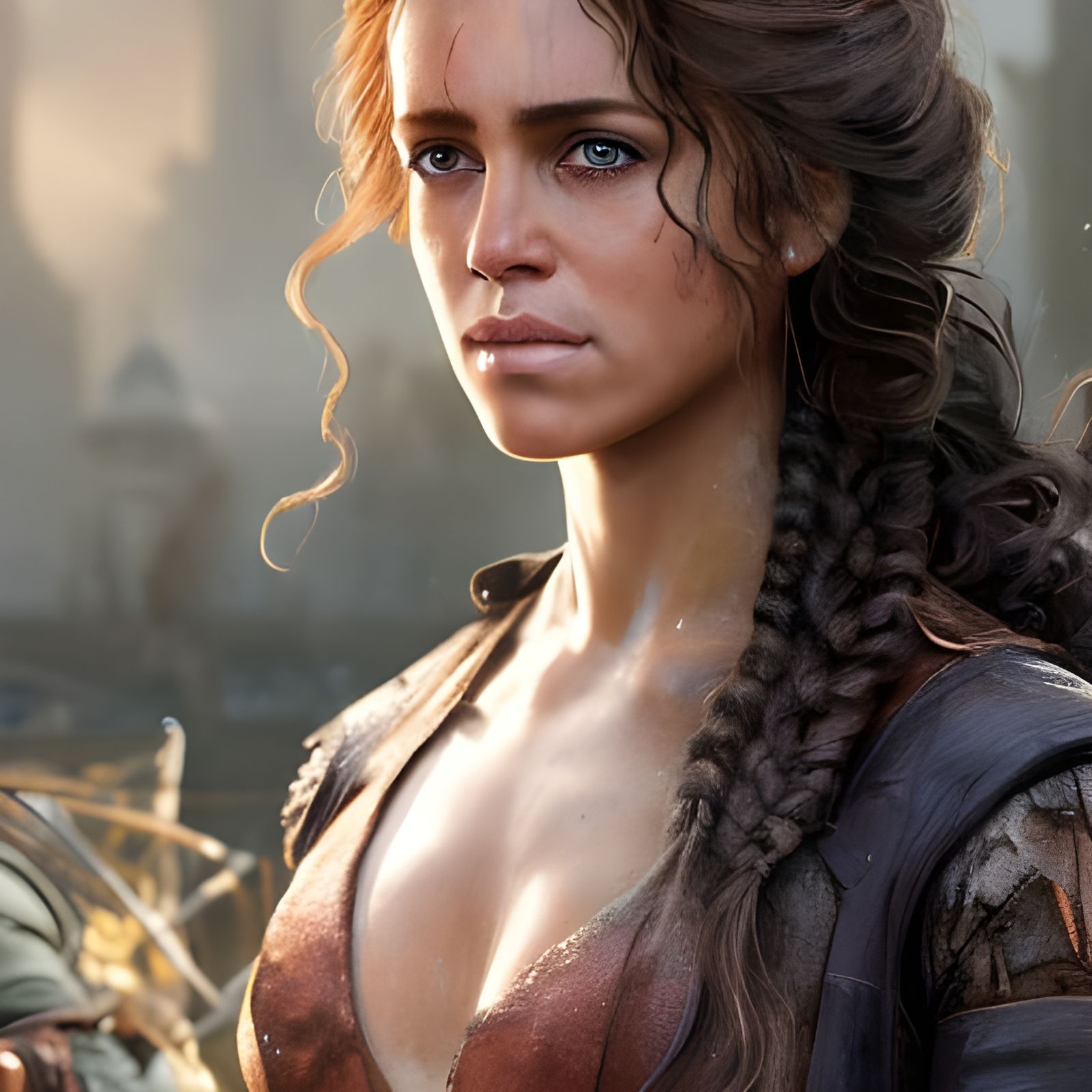 Muddy Hermione Granger in Cinematic Portrait