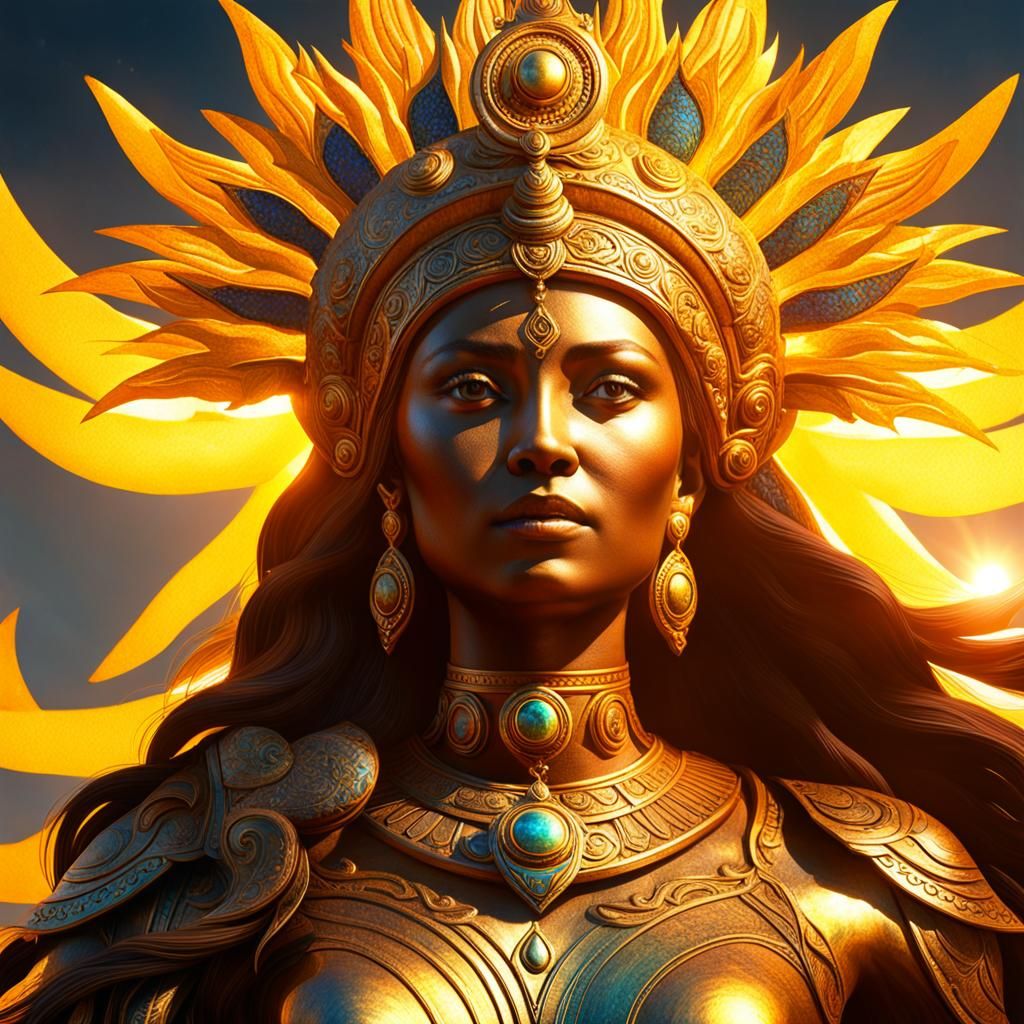 Goddess of the Radiant Sun