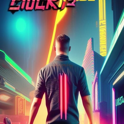 Neon Dreams in Cyberpunk Metropolis