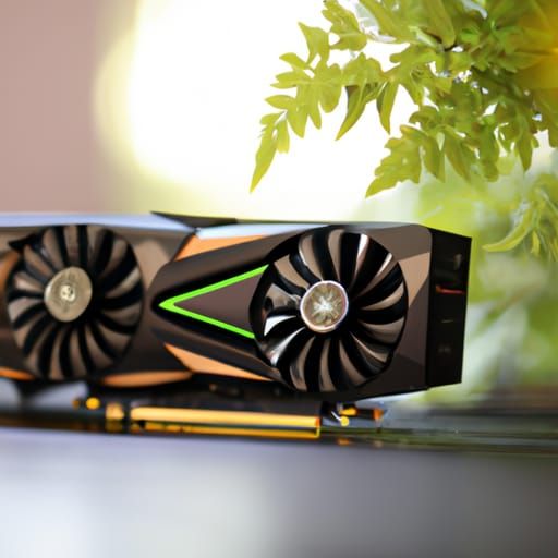 The new NVidia RTX 6060  Graphics card, glowing, hyper realistic, high render