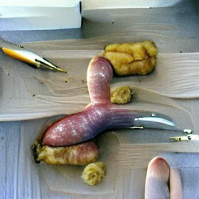 A severed penis glans