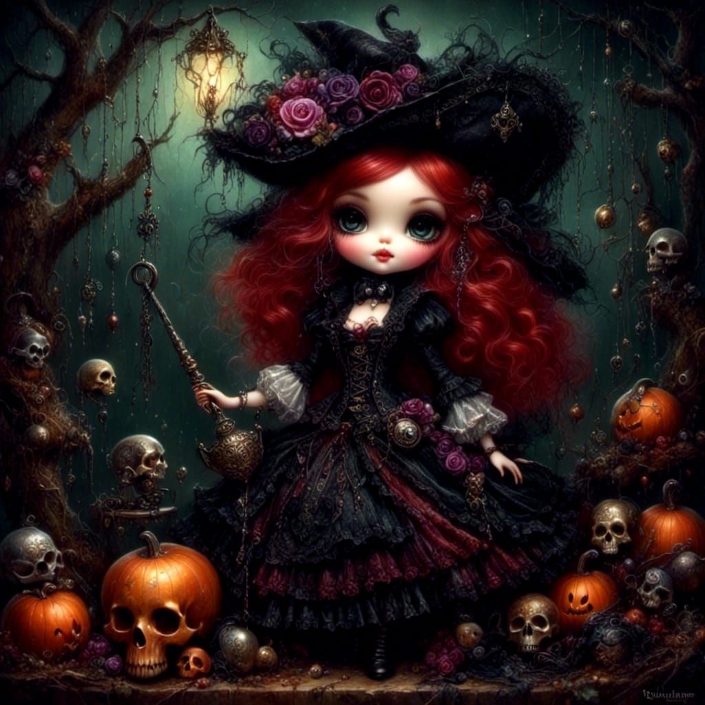 <lora:Dark Whimsy:1.0>Dark whimsical <lora:untitled:0.66> ot...