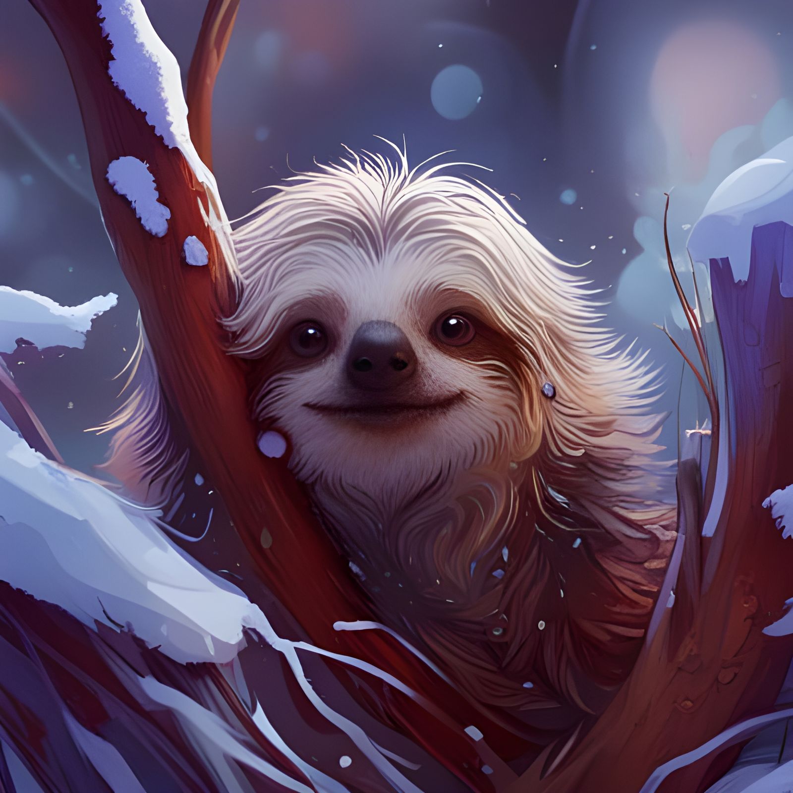 Winter Sloth