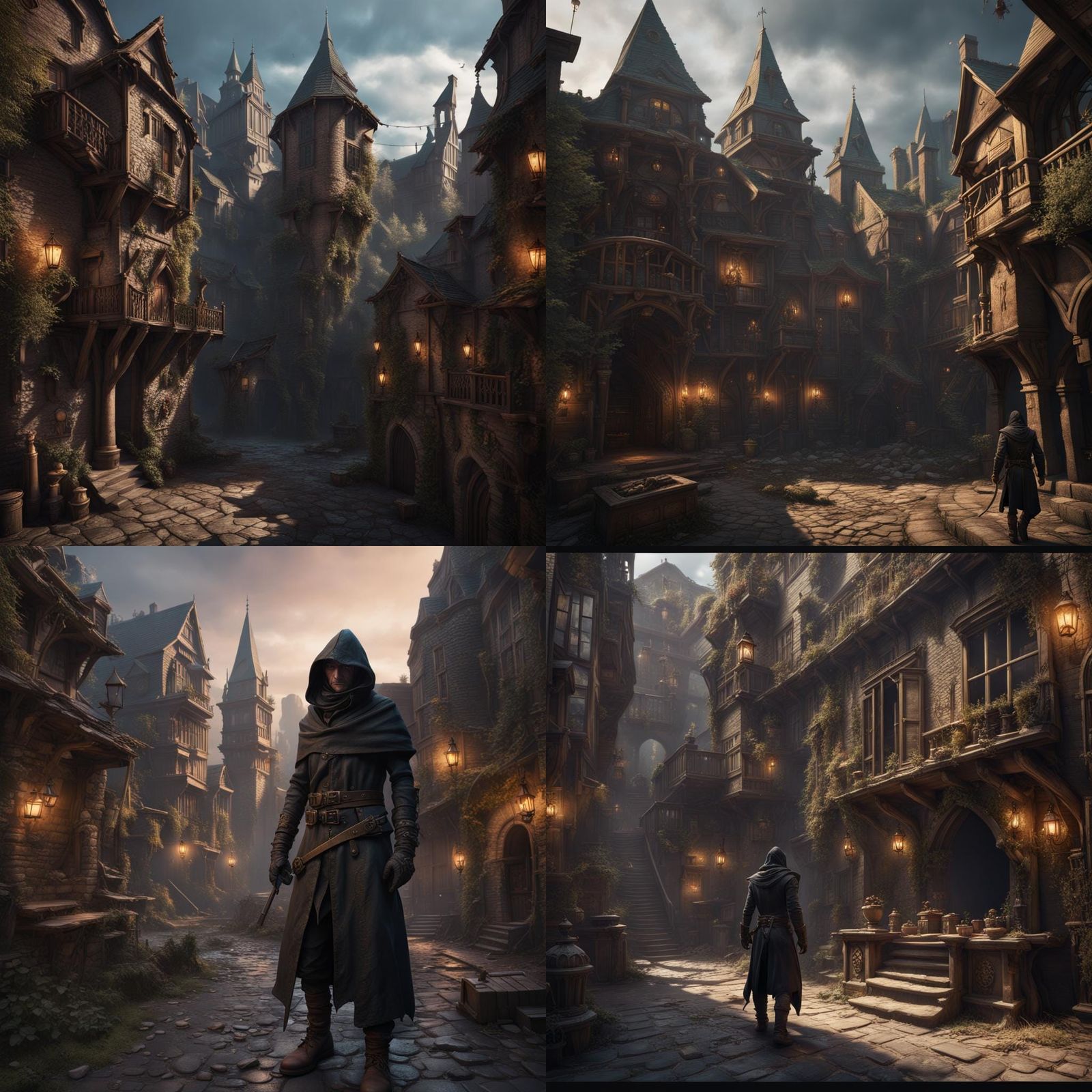 Ethereal Thief in a Fantastical Realm