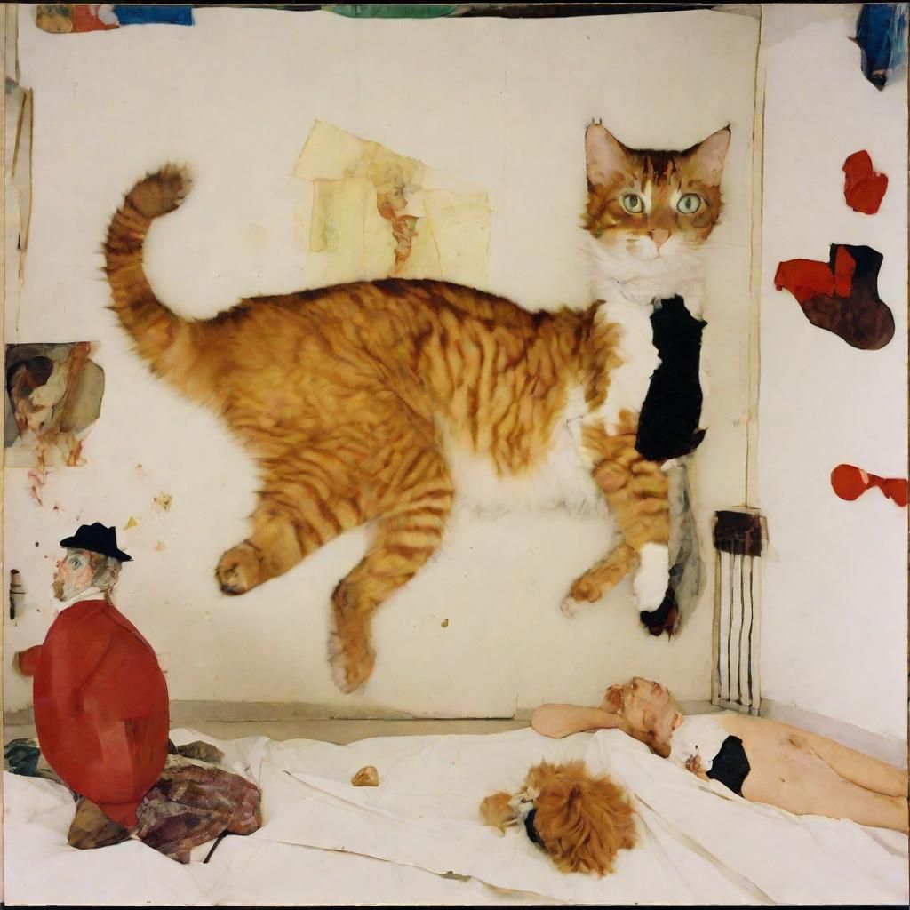 Surviving Catastrophic Feline Collision in Dramatic Document...