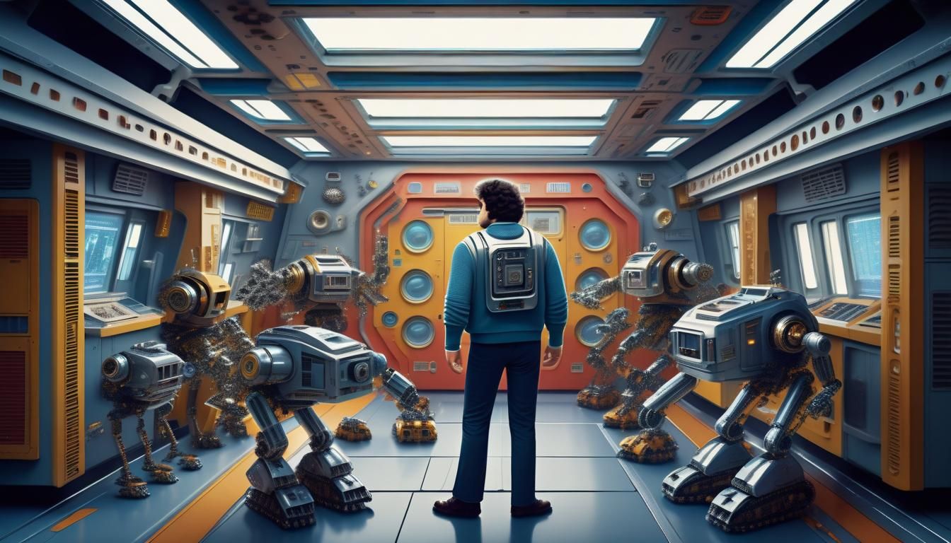 the Movie "Animal House" set in the year 3050 aboard a Space...