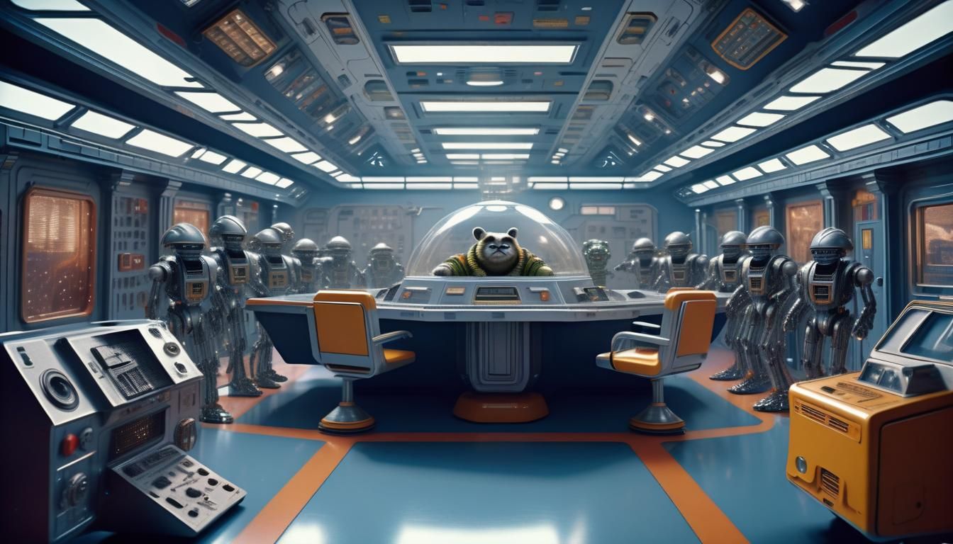 the Movie "Animal House" set in the year 3050 aboard a Space...