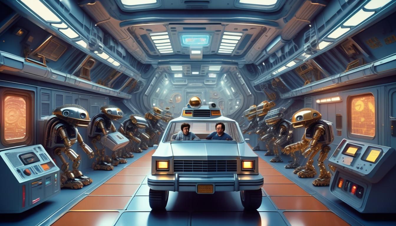 the Movie "Animal House" set in the year 3050 aboard a Space...