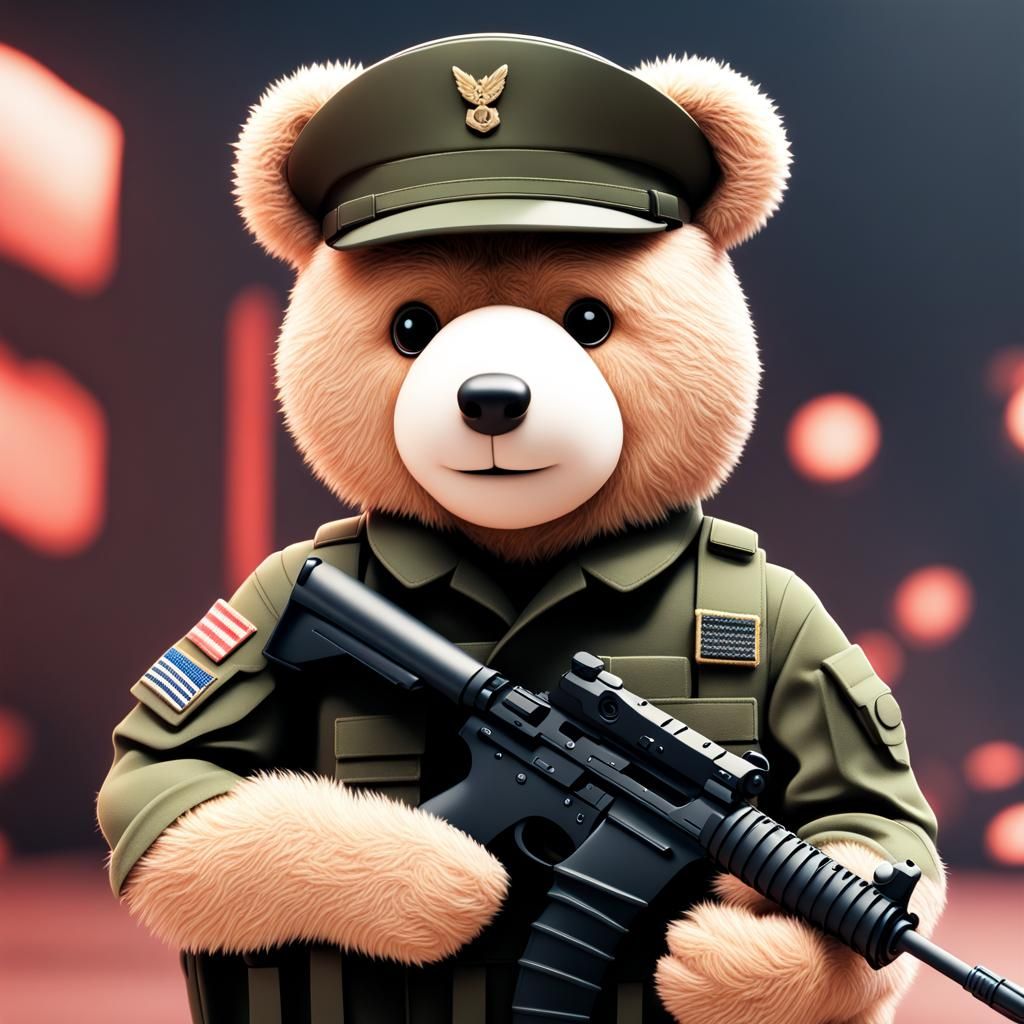 Digital Soldier Bear in Beautiful IMAX 3D